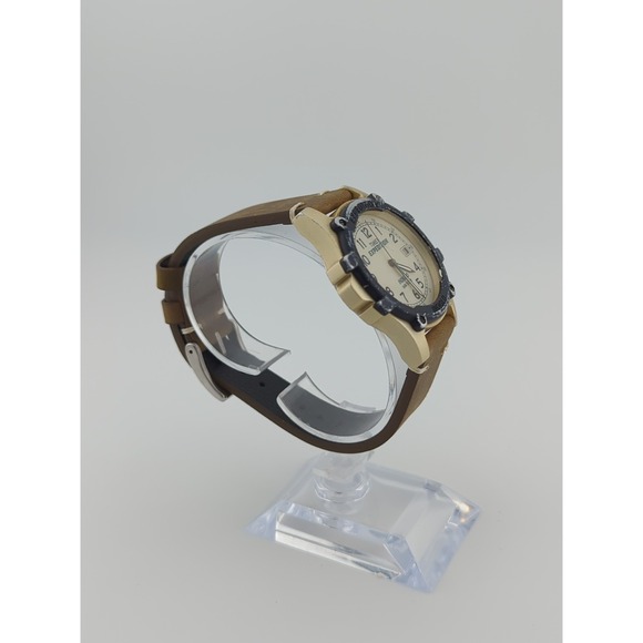 Vintage 1999 Timex Expedition Watch Men Indiglo 39mm Case- New Battery & Strap - Picture 3 of 7